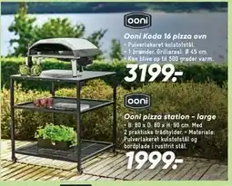 Bilka Ooni pizza station - large tilbud
