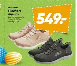 Bilka Skechers slip-ins tilbud