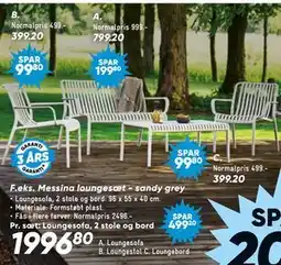 Bilka Loungebord tilbud