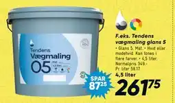 Bilka Tendens vægmaling glans 5 tilbud