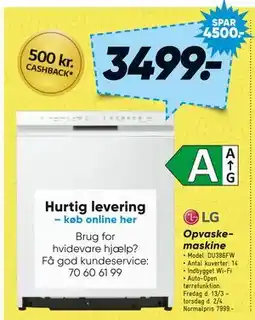 Bilka Opvaske maskine tilbud