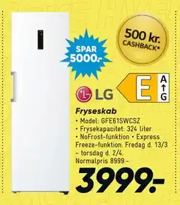 Bilka Fryseskab tilbud