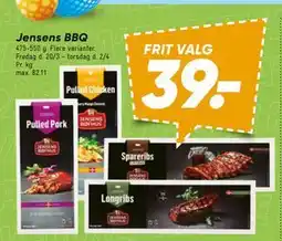 Bilka Jensens BBQ tilbud