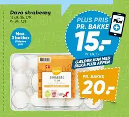 Bilka Dava skrabeæg tilbud