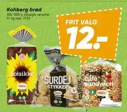 Bilka Kohberg brød tilbud