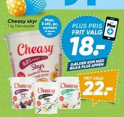 Bilka Cheasy skyr tilbud