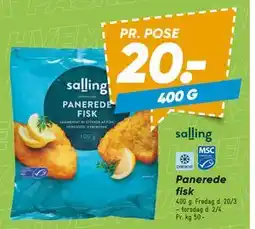 Bilka Panerede fisk tilbud
