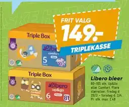 Bilka Libero bleer tilbud