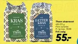 Bilka Them skæreost tilbud