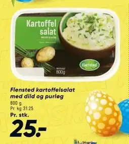 Bilka Flensted kartoffelsalat med dild og purløg tilbud
