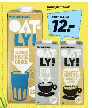 Bilka Oatly plantedrik tilbud