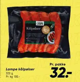 Bilka Lampe kålpølser tilbud