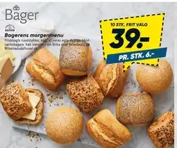Bilka Bagerens morgenmenu tilbud