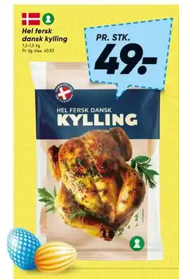 Bilka Hel fersk dansk kylling tilbud
