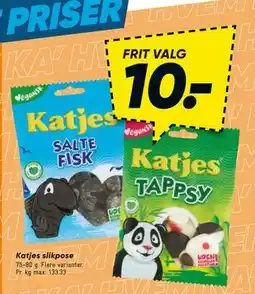 Bilka Katjes slikpose tilbud