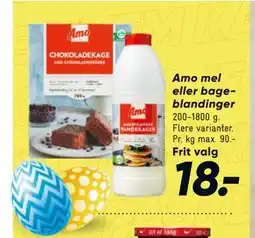 Bilka Amo mel eller bage blandinger tilbud
