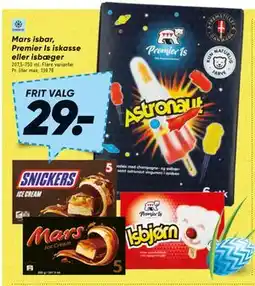 Bilka Mars isbar, Premier Is iskasse eller isbæger tilbud
