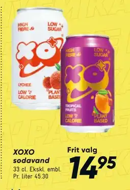 Bilka XOXO sodavand tilbud