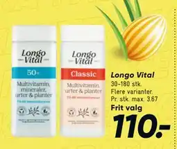 Bilka Longo Vital tilbud