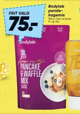 Bilka Bodylab pandekagemix tilbud