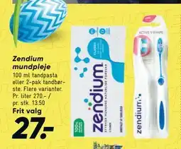 Bilka Zendium mundpleje tilbud