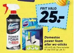 Bilka Domestos power foam eller wc-sticks tilbud
