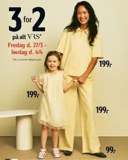 Føtex 3 for 2 på alt VRS tilbud