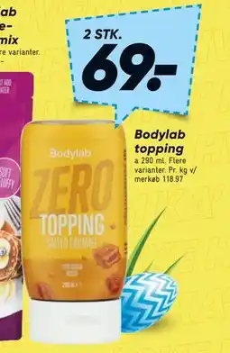 Bilka Bodylab topping tilbud