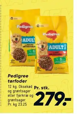 Bilka Pedigree tørfoder tilbud