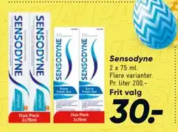 Bilka Sensodyne tilbud