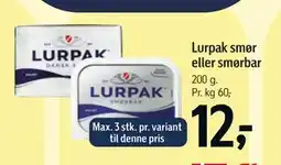 Føtex Lurpak smør eller smørbar tilbud