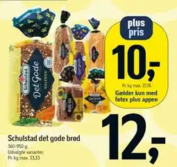 Føtex Schulstad det gode brød tilbud
