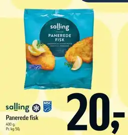 Føtex Panerede fisk tilbud