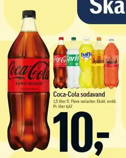 Føtex Coca-Cola sodavand tilbud