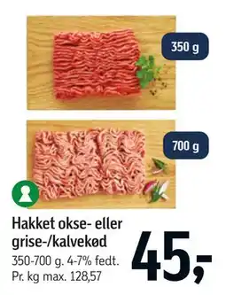 Føtex Hakket okse- eller grise-/kalvekød tilbud