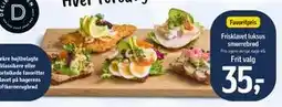 Føtex Frisklavet luksus smørrebrød tilbud