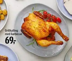 Føtex Grillkylling med barbecue tilbud