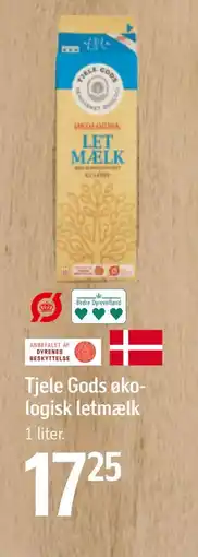 Føtex Tjele Gods økologisk letmælk tilbud