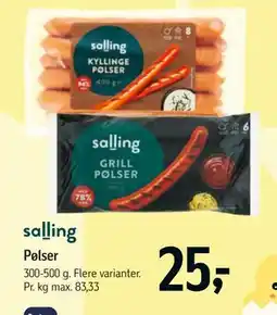 Føtex Pølser tilbud