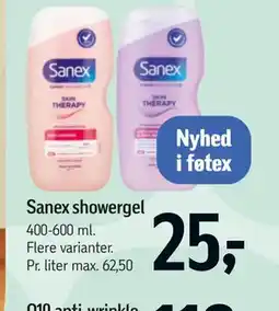 Føtex Sanex showergel tilbud