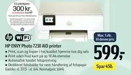 Føtex HP ENVY Photo 7230 AIO printer tilbud