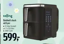 Føtex Dobbelt stack airfryer tilbud