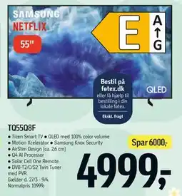 Føtex SAMSUNG TQ55Q8F tilbud