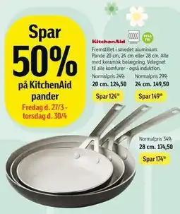 Føtex Spar 50%. på KitchenAid pander tilbud