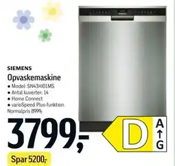 Føtex Opvaskemaskine tilbud