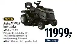 Føtex Alpina AT3 98 A havetraktor tilbud