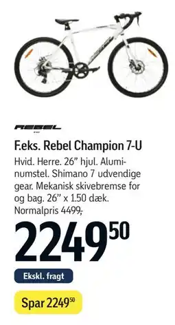 Føtex Rebel Champion 7-U tilbud