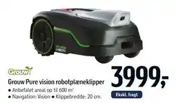 Føtex Grouw Pure vision robotplæneklipper tilbud