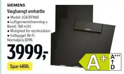 Føtex Væghængt emhætte tilbud