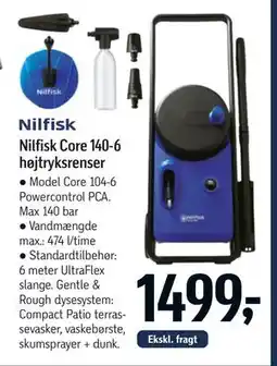 Føtex Nilfisk Core 140-6 højtryksrenser tilbud